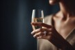 © JPminimal - Elegant champagne toast celebration upscale venue close-up shot intimate atmosphere romantic concept
