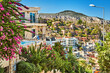 Mediterranean town of Kalkan in Antalya province of Turkey