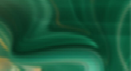 Wall Mural - Green, Orange Abstract Background – Wavy Gradient Motion Blur Texture Glow Art Design. abstract green background