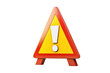 © MD USUB BISWAS - Yellow and red warning triangle sign with exclamation mark isolated on transparent background. Warning sign with an exclamation mark isolated on white background, 3d rendering.