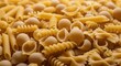 © kashem - Assorted dry pasta shapes ready for cooking