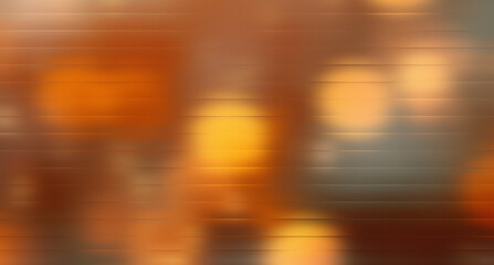 Wall Mural - Orange Yellow Brown Abstract Background – Blurred Horizontal Gradient Motion Texture Light Design. abstract golden background
