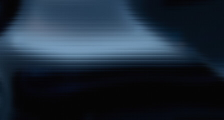 Wall Mural - Dark blue Abstract Background – Horizontal Blur Gradient Motion Texture Art Design. abstract background