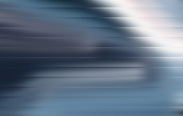 Wall Mural - Blue, White Abstract Background – Horizontal Gradient Motion Blur Texture Art Design. abstract blue background with rays
