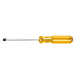 © Bing Collection - Flathead Slotted Screwdriver with Transparent Yellow Handle, Isolated on Transparent Background