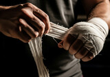 Fighter Wrapping Hands for Training