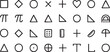 © MD.sahadat - Vector Icons Set of Geometry and Mathematics Tools Including Calculator and Ruler