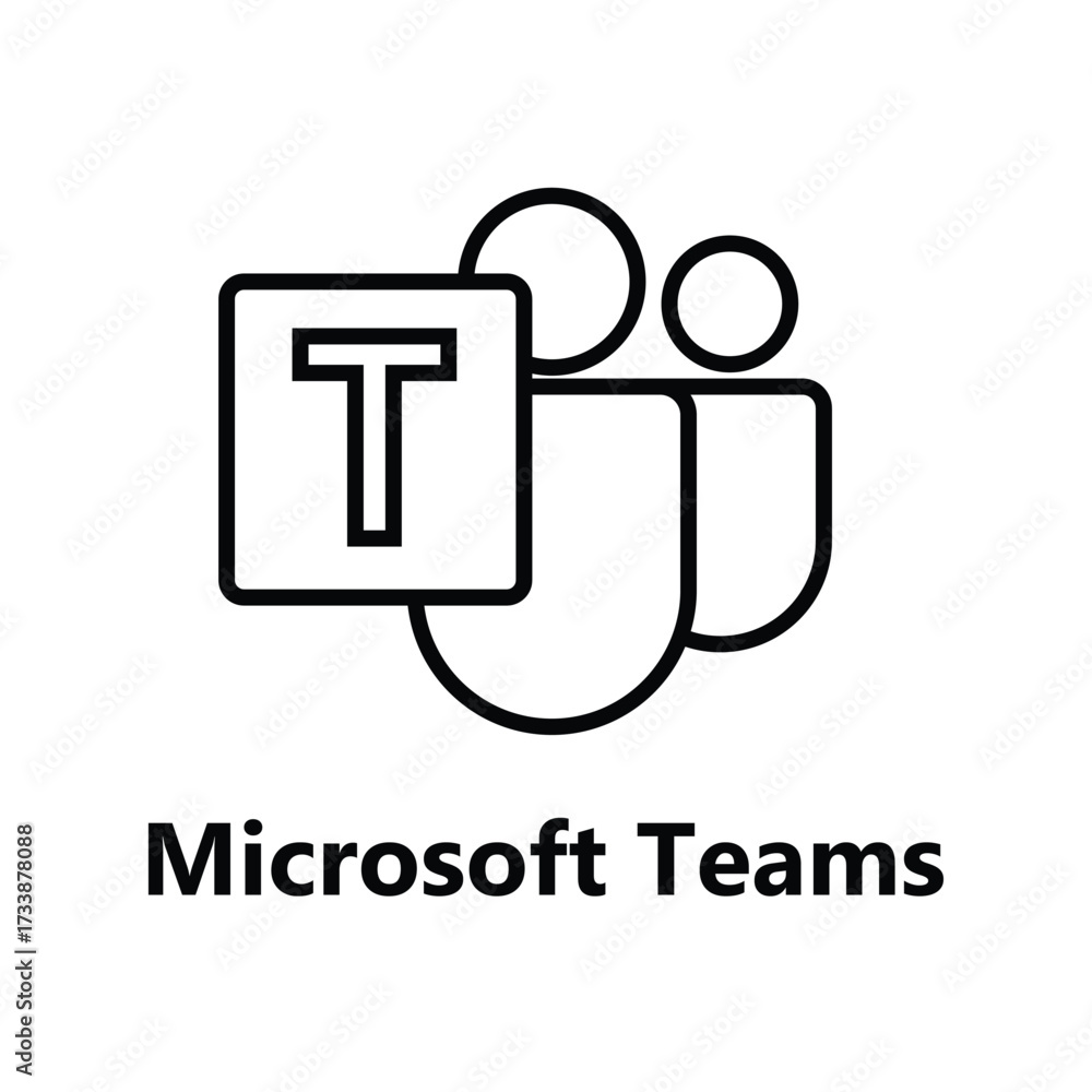 High resolution Microsoft Teams logo icon transparent png. Microsoft ...