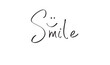 © StreetOnCamara - smile text font calligraphy hand written lettering script black color object icon smile face happy teeth smile funny enjoy success beautiful smile business dentistry mouth smiley work job tooth joy