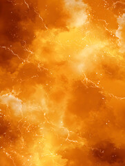 Wall Mural - Orange grunge gradient background with lots of tiny cracks.