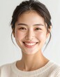 © MHC_Design - close up portrait of beautiful asian woman smiling
