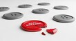 © Soem - A red button with the word 'DEAL BREAKER' on it, surrounded by gray buttons on a white background.
