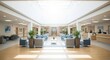 © Ofida Studio - Bright Modern Waiting Area Interior Design in a Medical Center Clinic