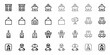 © Sarmad - Diverse collection of futuristic robot and autonomous vehicle icons, perfect for technology, innovation, and AI projects, conveying modern progress and smart automation