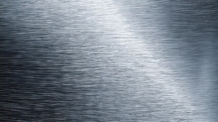 Wall Mural - Photorealistic Macro Shot of Brushed Steel Surface with Low Resolution