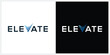 © ZRpro - wordmark elevate logo design, typography text elevate graphic vector, arrow icon concept