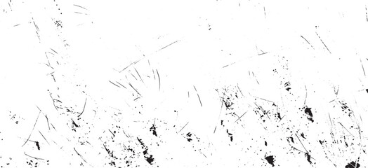 Wall Mural - Rough black and white texture vector. Distressed overlay texture. Grunge background. Abstract textured effect. Vector Illustration. Black isolated on white background. EPS10.