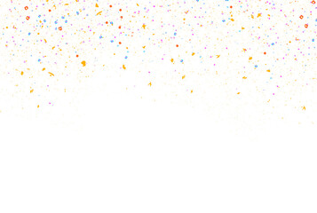 Canvas Print - Christmas bokeh sparkling dust particles glowing glittering colorful on transparent background 