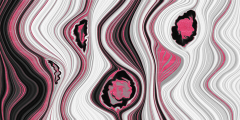 Stunning abstract marble effect with dynamic flowing shapes and vibrant pink accents for captivating modern designs and artistic backgrounds