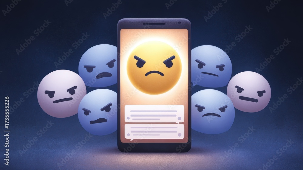 The use of harsh words and insults through social media. Each person ...