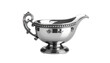 © Arafah - Silver gravy boat, ornate handle (1)