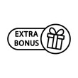 © veronchick84 - free gift icon vector extra bonus sign. web design