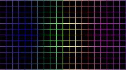 Abstract 3d modern dark color grid background, 3d grid animation with dark colour background, grid gradient motion background, 3d animated grid lines motion background.
