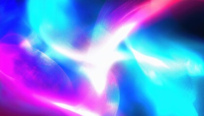 Wall Mural - abstract neon light waves bright digital glow background for wallpaper or banner use