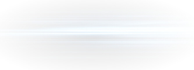 Wall Mural - Light motion effect for banners. Blue lines. Speed ​​effect on blue background. Light, speed and motion lines on white background