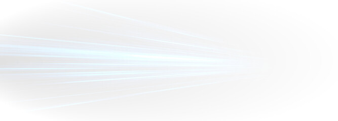 Canvas Print - Light motion effect for banners. Blue lines. Speed ​​effect on blue background. Light, speed and motion lines on white background .PNG	