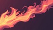 © sevector - Abstract fire flame energy flow background design