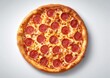 © Comben - Pepperoni pizza, top view (1)