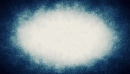 Wall Mural - abstract blue gradient texture with glowing white center and dark vignette edges creating atmospheric vintage background ideal for wallpaper banner copy space or editorial design