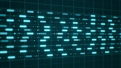 A digital illustration showcasing a vibrant and glowing array of data streams, representing advanced technology and the flow of information in a futuristic context