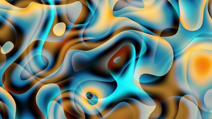 Wall Mural - curved wavy lines tech futuristic motion background. dynamic abstract line waving loop line. Metaverse Abstract Seamless wave abstract lines stream