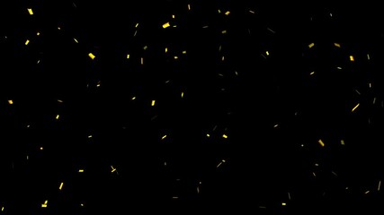 3D animation of exploding confetti, Colorful Isolated Confetti party popper Explosion confetti Blast Realistic On Transparent Background.
Vibrant confetti celebration animated overlay,