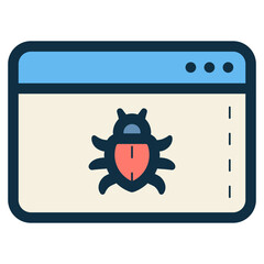 website bug icon