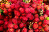 rambutan on the market
