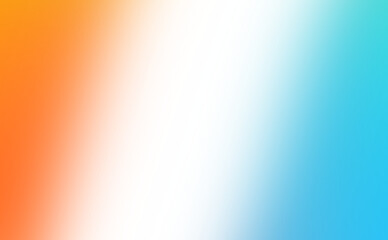 Wall Mural - Vibrant pixelated gradient transition from orange to blue and black abstract background
