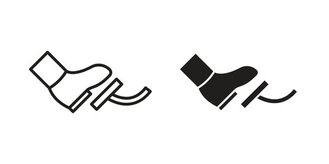 Affiliate marketing icon art in black and white
