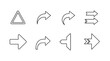 © sagor - Vector art of arrow icons isolated