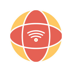 Wall Mural - Internet Icon Design
