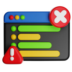 vector illustration of a set of colored buttons