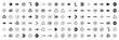 © Oliver Vandenberg - Arrows big black set icons, arrow icon, modern simple arrows, arrow vector collection. Different cursor arrow direction symbols.