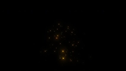 Wall Mural - intro particle transition reveal alpha matte