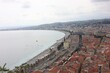 Picturesque view of cityscape with buildings and sea