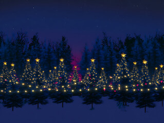 Wall Mural - christmas tree