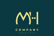 © Mahamud - MH Modern Golden Logo