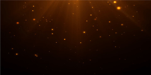 Wall Mural - dark abstract background illustration with glowing blue star particles creating a winter night sky g