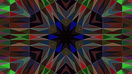 Wall Mural - abstract lines colorful light shining round shape in center, Abstract background moving stripes and flashing with shining light